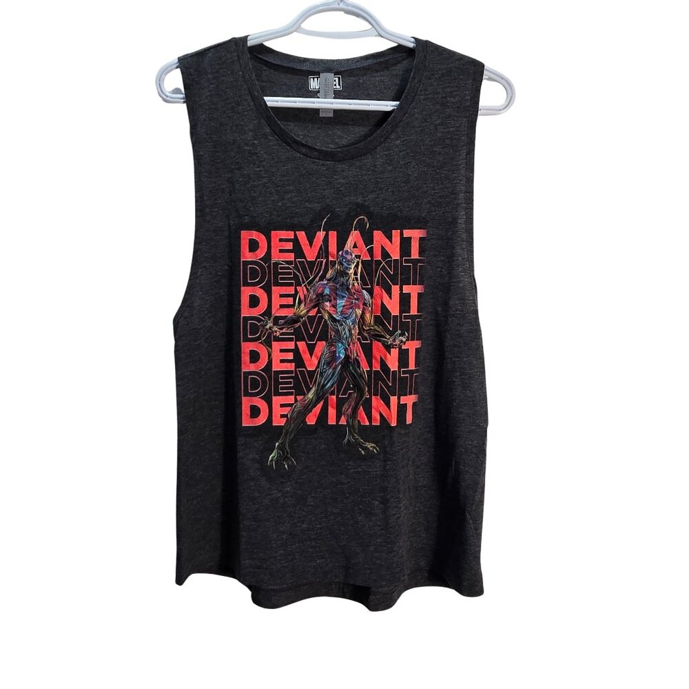 NWT | Marvel Eternals Deviant Tank Top | Next Level Apparel | Charcoal | Large